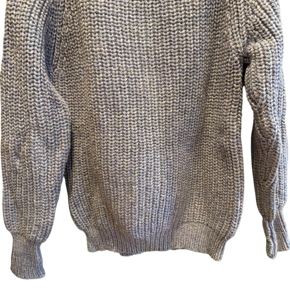 Vtg Cottage Knitwear By Classic Knit Men’s 100 % Wool Sweater Light Purple M - Picture 12 of 14